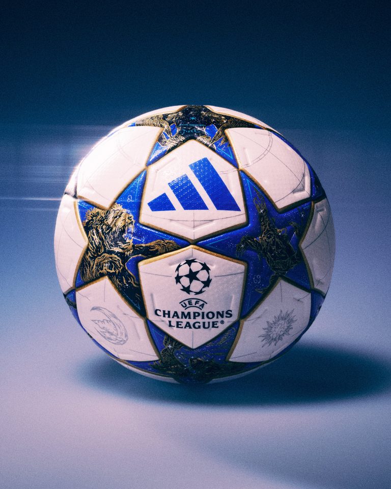 Así son los nuevos balones de la Champions League