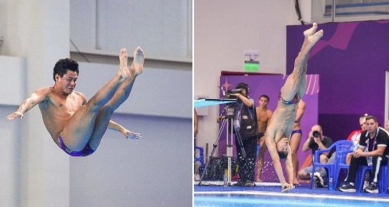 Los clavadistas David Vázquez y Jesús Agúndez hicieron el 1-2 en la final de trampolín 3m varonil de los Juegos Panamericanos Junior