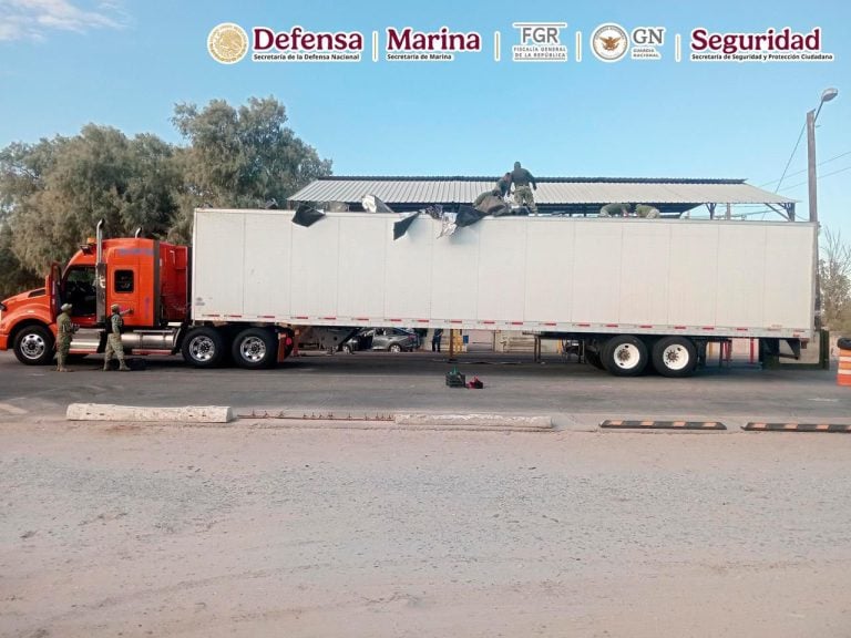 Aseguran cargamento de mil 201 paquetes de cocaína en Sonora