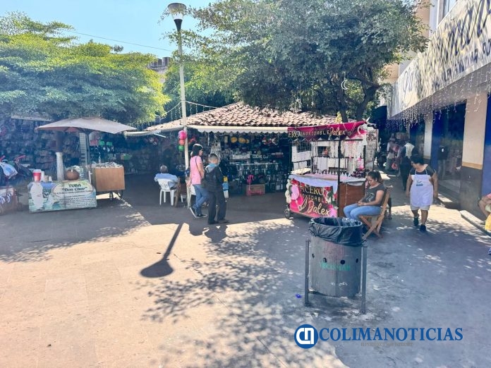 Comercio informal en Tecomán