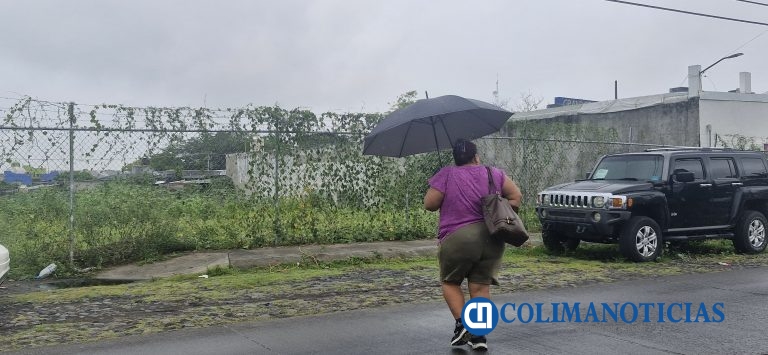 Conagua prevé lluvias moderadas a fuertes en varias zonas de Colima durante el viernes y sábado 