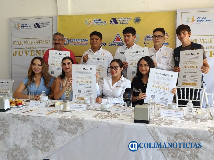 Convocan al Premio Vía de la Esperanza al Liderazgo Juvenil