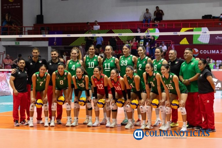 México gana a Costa Rica al iniciar la Copa Panamericana de Voleibol Femenil ‘Colima 2025’