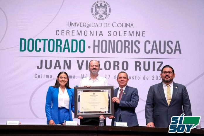 Doctorado Honoris Causa al escritor Juan Villoro Ruiz