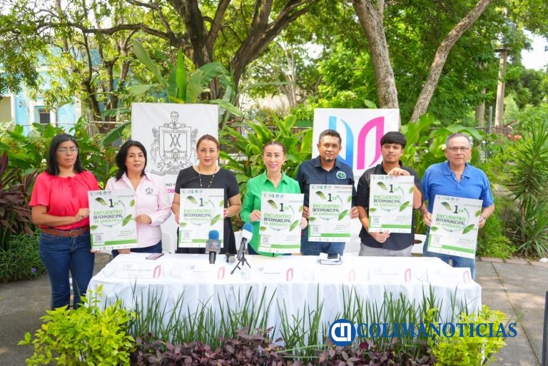 Anuncia Tey Encuentro Intermunicipal de Arbolado Urbano en Villa de Álvarez