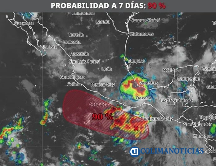 Este jueves podría formarse el ciclón Tropical “Ivo”