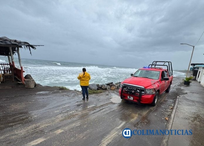 Exhortan a tomar precauciones en Cuyutlán y El Paraíso
