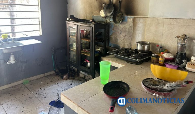 Explosión de cilindro de gas deja a un hombre herido en colonia San Ignacio en Tecomán