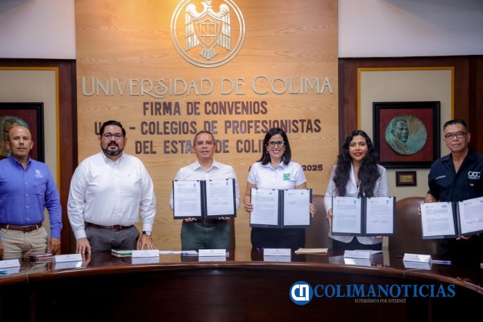 Firman udeC y colegios de profesionistas convenio que beneficia a la sociedad_b