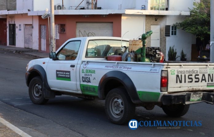 Fumigación contra el dengue