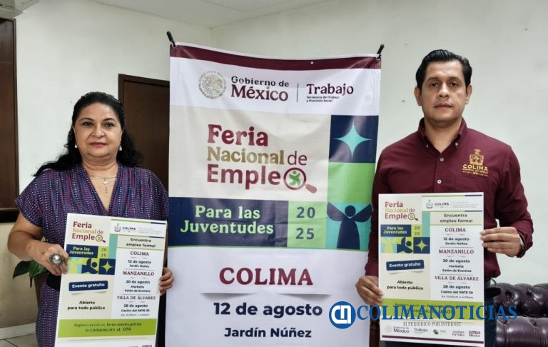 Gobierno del Estado de Colima impulsa oportunidades laborales para jóvenes con la ‘Feria de Empleo 2025’