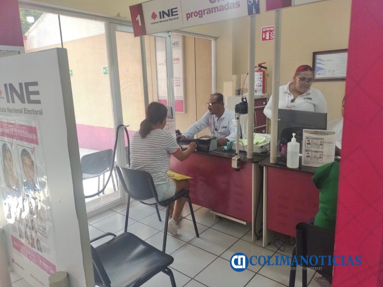 INE invita a tramitar o renovar credencial para votar en el módulo de Tecomán