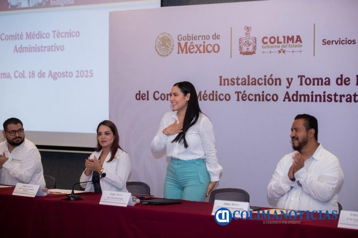 Indira Vizcaíno instala y toma protesta a integrantes del Comité Médico Técnico Administrativo (2)