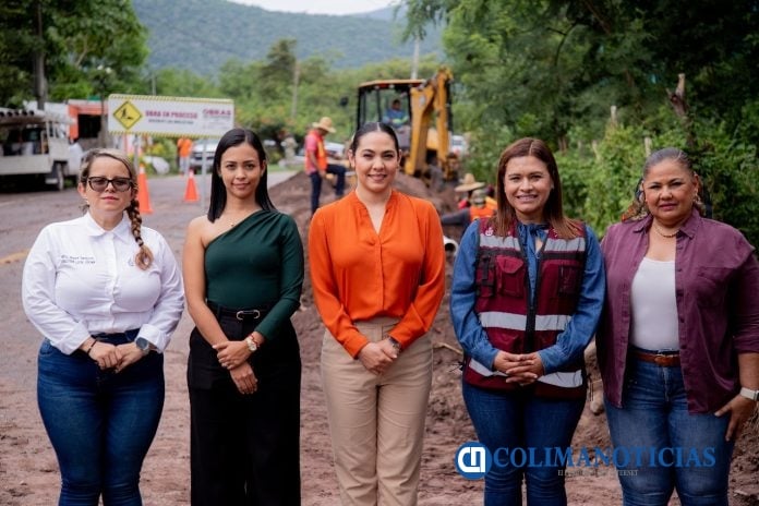 Indira Vizcaíno supervisó rehabilitación de la línea de conducción de agua potable en Ixtlahuacán (3)