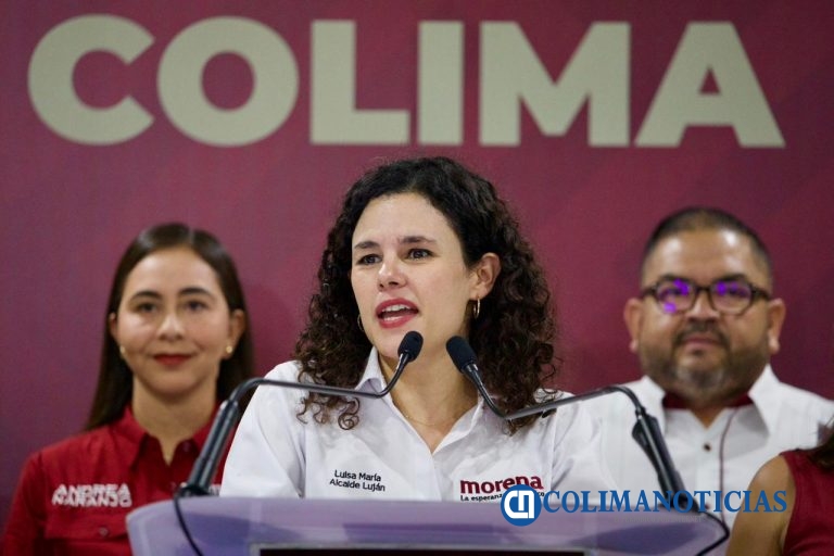 Luisa María Alcalde afirmó que gobiernos anteriores de la 4T “no hicieron obras en Colima”, pues los recursos se los clavaban