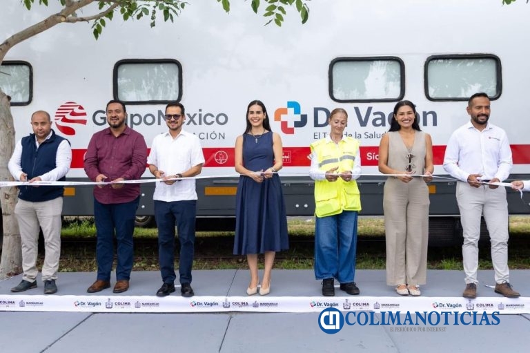 Llega a Manzanillo el ‘Dr. Vagón, El Tren de la Salud’; estará hasta el 9 de agosto
