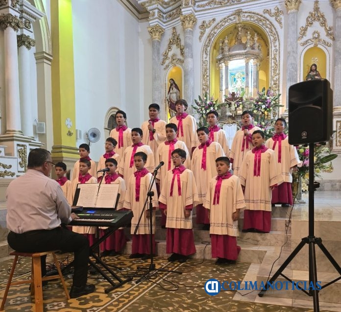 Niños Cantores en fiestas patronales de Tonaya