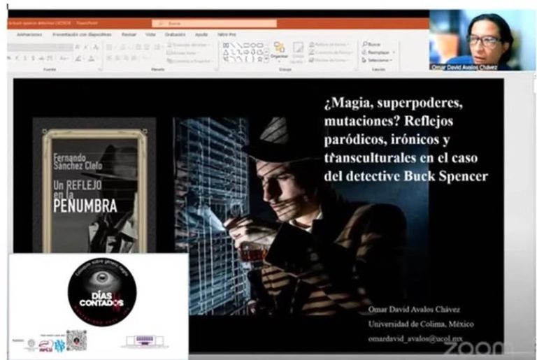 Participa académico de la UdeC en coloquio sobre literatura detectivesca y de género negro