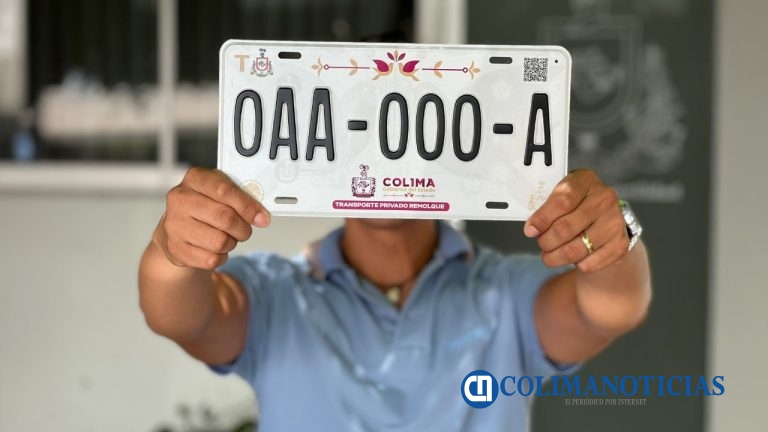 Ya están listas las placas vehiculares pendientes en Colima, informa Subsemov