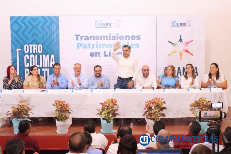 Presidente Riult Rivera presenta: Transmisiones Patrimoniales en Línea