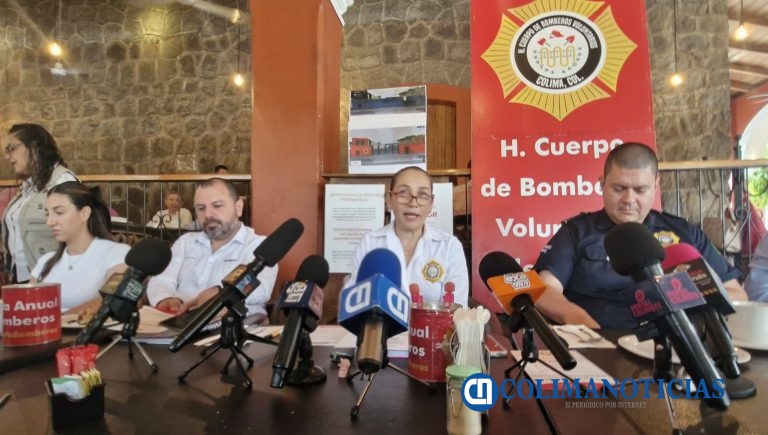 “Propina Roja”, campaña en restaurantes para reactivar el Cuartel Central Rotarios Bomberos voluntarios de Colima