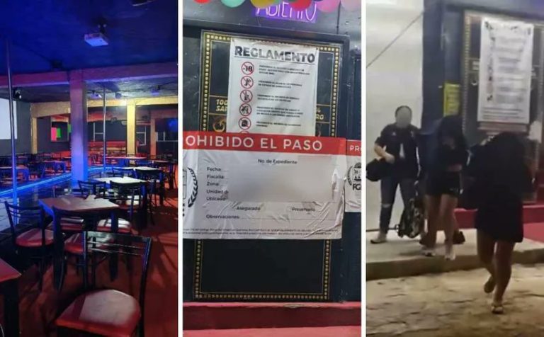 Rescatan a 15 mujeres víctimas de trata durante cateo en bar de Tulum