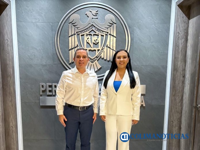Recibe rector de la UdeC a diputada federal Julia Jiménez