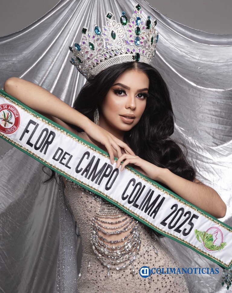 La flor del campo Colima gana el Certamen Nacional 2025: Mely Romero
