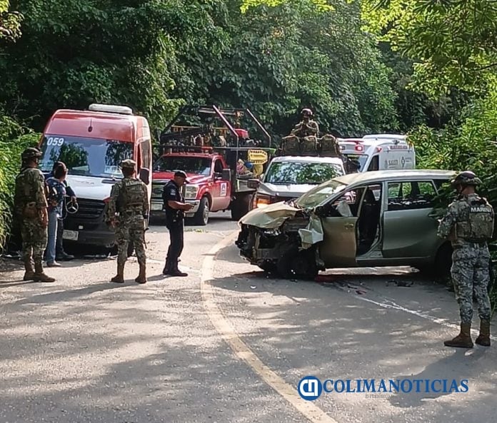Accidente carretera Minatitlán-Manzanillo