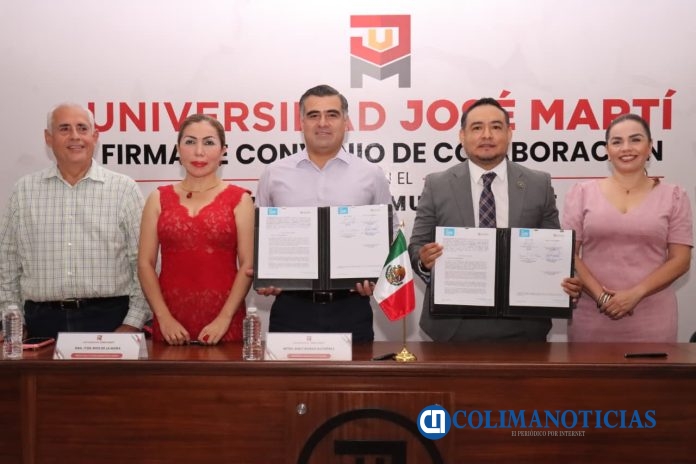 Alcalde Riult Rivera firma convenio de colaboración con la Universidad José Martí (4)