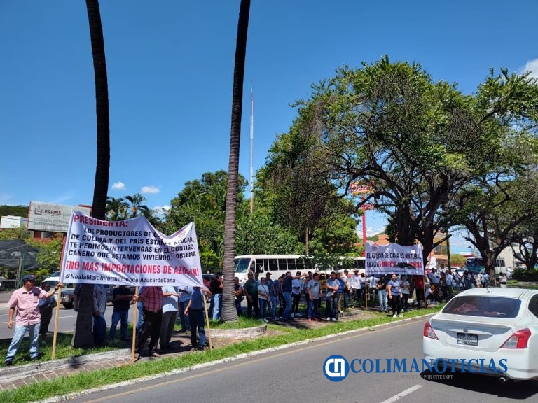 Cañeros de Quesería se manifiestan