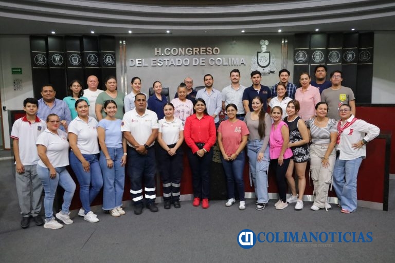 Capacitan a personal del Congreso con “Brigada Multifuncional” de Protección Civil