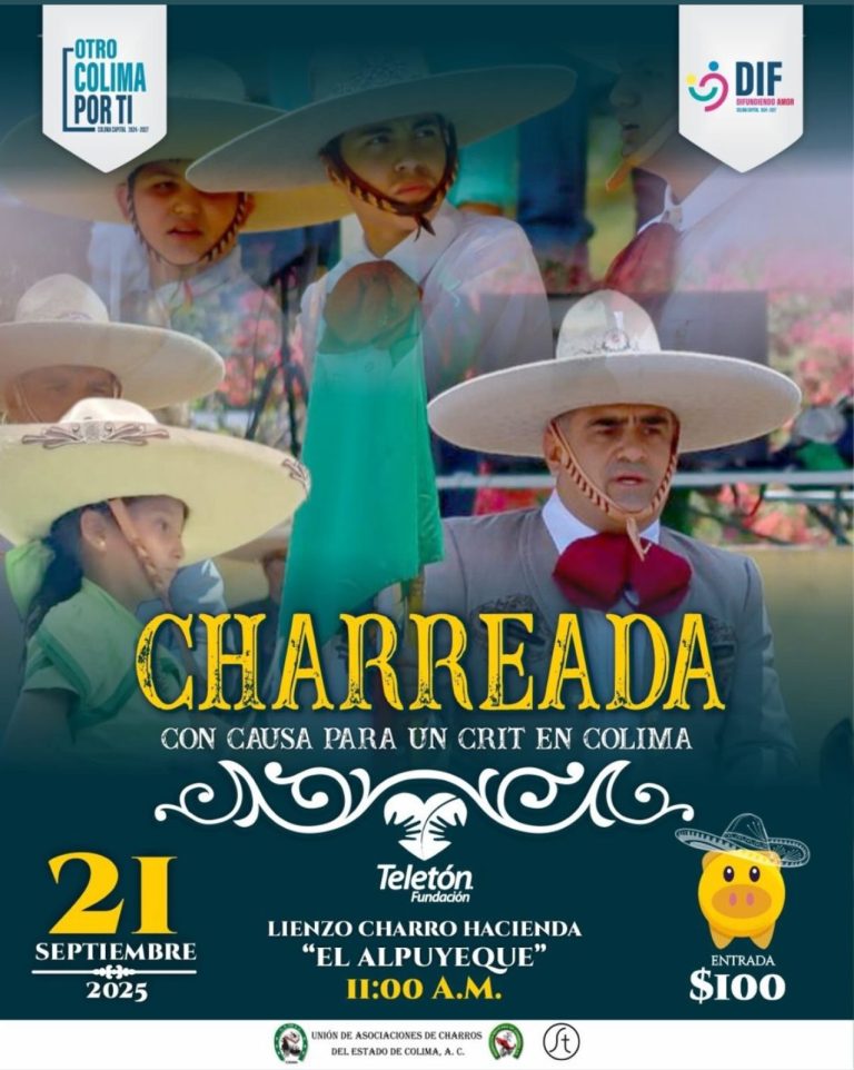 Invita el alcalde Riult Rivera, a participar en la Charreada con Causa, que se efectuará este domingo