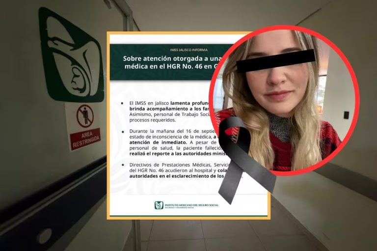 Autoridades investigan misteriosa muerte de una doctora en las instalaciones de la clínica 46 del IMSS en Guadalajara