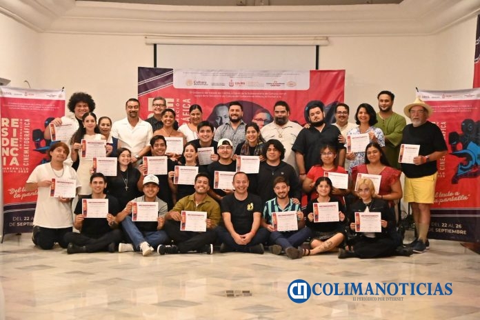 Cultura Colima clausuró con éxito la Residencia en Formación Cinematográfica, en Manzanillo