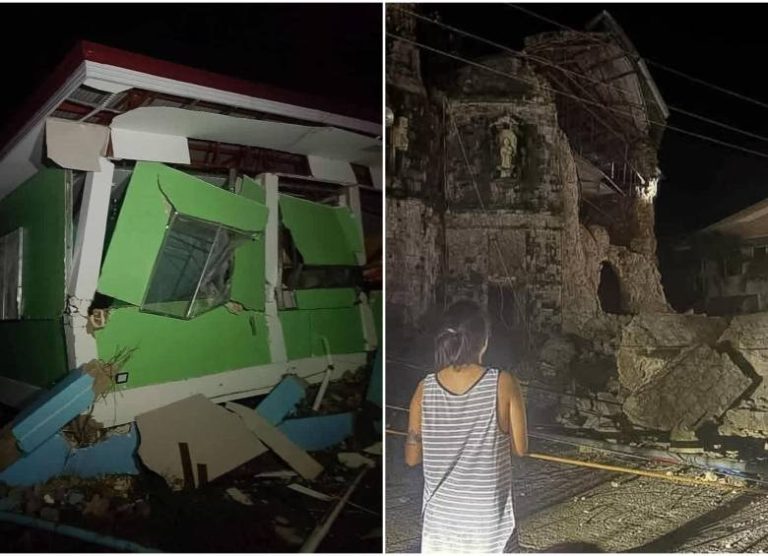 Fuerte terremoto de magnitud 6.9 sacude las costas de Filipinas