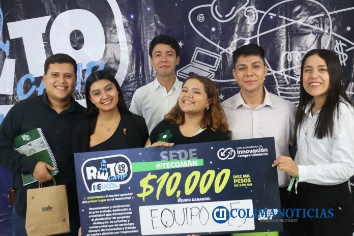 Ganadores del RetoCamp 2025, en Tecomán
