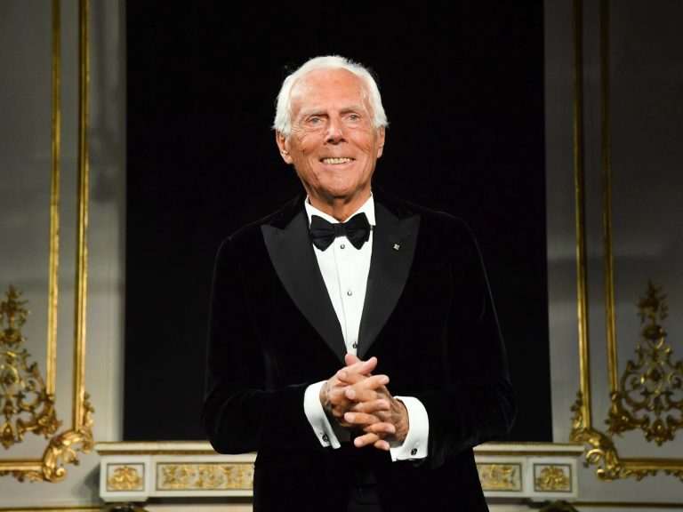 Muere a los 91 años Giorgio Armani, leyenda de la moda italiana
