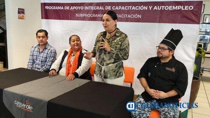 Gobierno del Estado de Colima impulsa autoempleo con curso gratuito de cocina tradicional