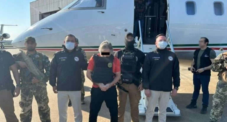 Hernán Bermúdez Requena ya está en México; lo trasladarán al Altiplano