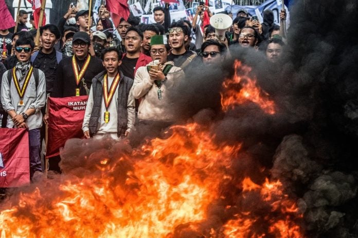 Indonesia protestas
