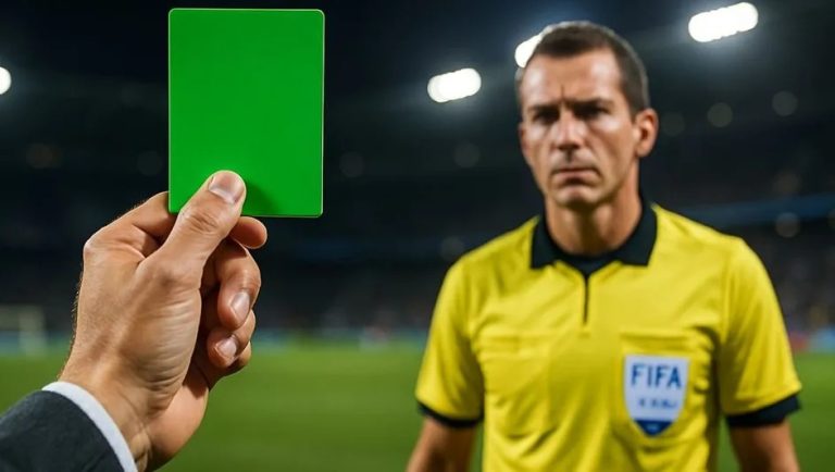 La tarjeta verde, hace su aparición en el mundial Sub20 en Chile