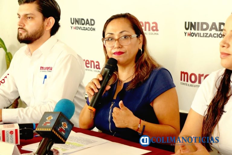 Claudia Sheinbaum se distingue por su liderazgo y defensa de la soberanía nacional: Morena Colima