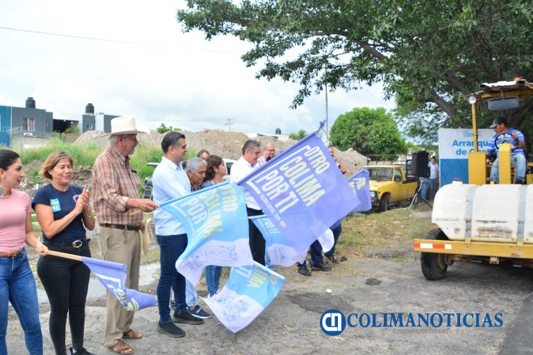 Con la obra de pavimentación en El Yaqui, el presidente Riult Rivera mejora la seguridad y el acceso para las familias