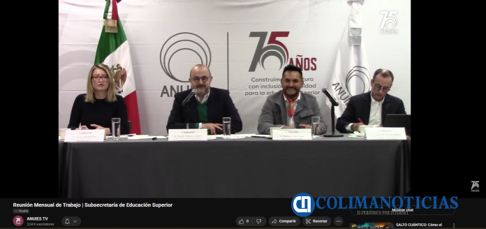 Participa UdeC en reunión Educ Superior-SEP-ANUIES