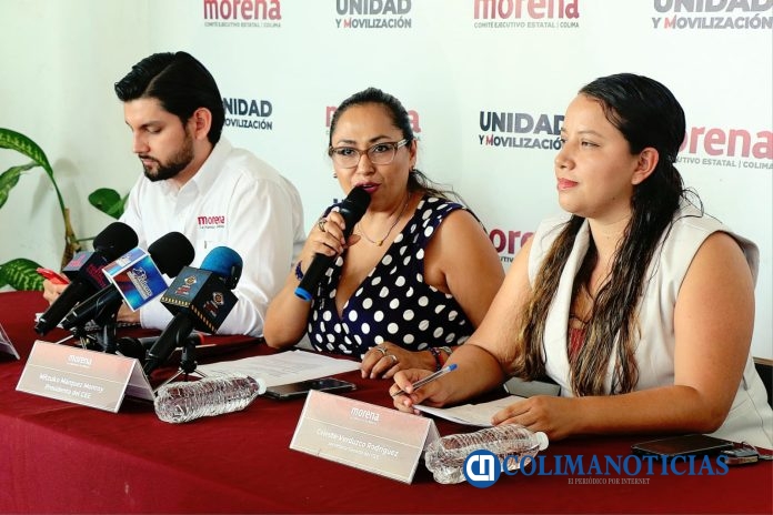 Ratifica Morena la visita de Claudia Sheinbaum a Colima