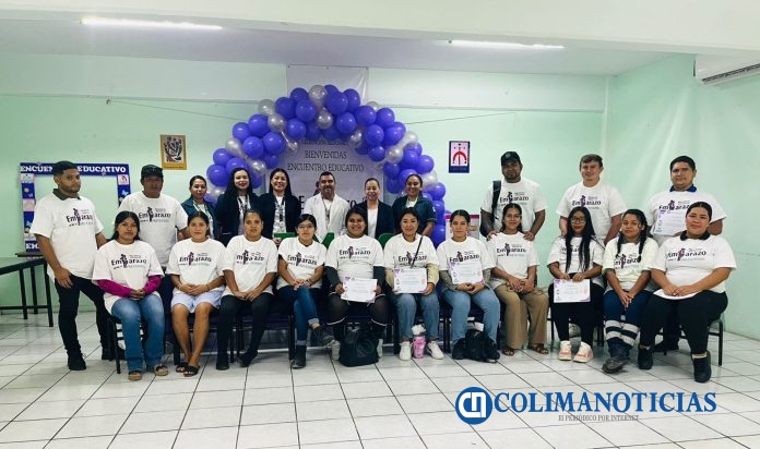 Realiza IMSS Colima Encuentro Educativo “Embarazo PrevenIMSS 2025” en CONALEP 61, Manzanillo