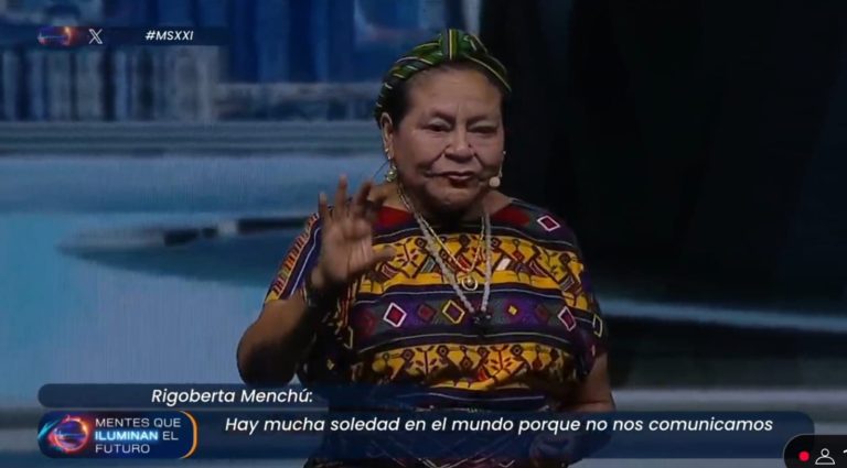 Rigoberta Menchú llama a respeto, agradecimiento, memoria colectiva y humildad
