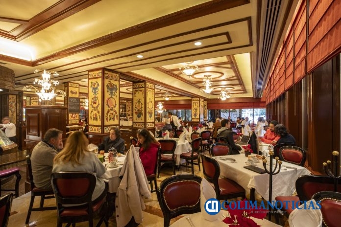 SCJN festejan en exclusivo restaurante francés