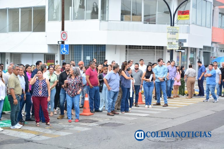 Las y los trabajadores y funcionarios del Ayuntamiento de Colima, se suman al Segundo Simulacro Nacional